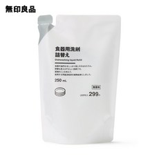 무인양품 친환경 식물 유래 성분 주방 세제 리필 250mL, 단일 옵션개