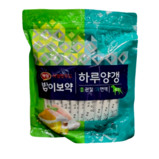 하림 밥이보약 애견 하루양갱 관절 면역 50입, 1개, 400g - 하루양갱