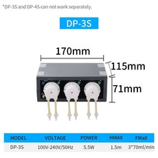 JEBAO 자동 도징 펌프 JECOD water 도저 볼링 수족관 해양 암초 적정 시스템 연동 DP-3S|AU Plug, DP-3S_AU Plug, 기타, 1개