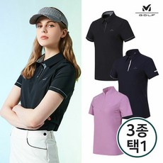 [KT알파쇼핑][이월상품] [MILLET GOLF] NEW 밀레골프 에어홀 카라티셔츠 여성 3종 택1