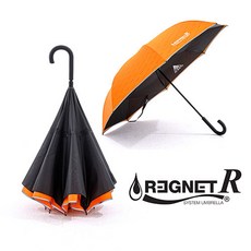 REGNET [REGNET] 레그넷 R. 친환경 소재를 사용한 수동 거꾸로 우산 우산>>남녀공용장우산