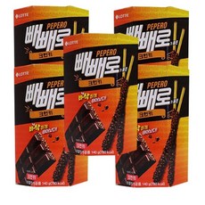 롯데 크런키빼빼로140G 5개, 140g