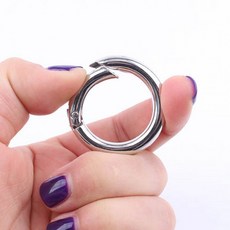 [1+1] DIY DD 12531 부자재 링 열쇠고리 키링 20mm 오픈, 2개