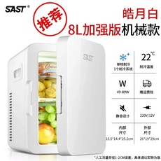 미니 기숙사에 컴팩트 냉장고 SAST 자동차 12V 가정용 220V 휴대용, CN, 8L Car-household C