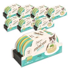 [캣퓨어] 고양이 습식간식 미니캔 닭가슴살 30gX48개입, 48개, 30g 48개, 30g