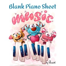 Blank Piano Sheet Music: 130 Pages of Wide Staff Paper for Kids (8.5x11) -Music notebook - Wide staf... Paperback, Marinescu Daniela-Mariana, English, 9781716167997