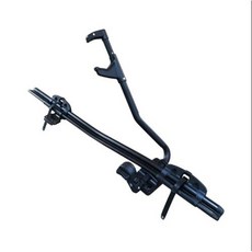 SUV 차량용 지붕 자전거 고정 프레임 알루미늄 합금 자전거 랙 산악 단일 프레임 자전거 캐리어, 1개, Black