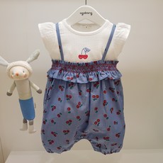 아기끈점프슈트