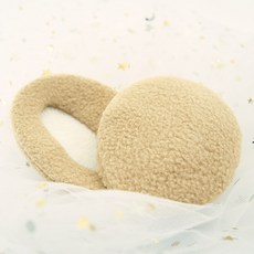 오리툴 심플 이어커버 겨울 귀마개 자전거 등산 낚시 골프귀마개, 아이보리, 단일상품