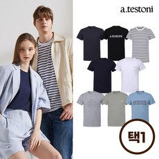 [a.testoni] 테스토니 남여공용 UV차단 데일리 반팔티 8컬러 택1