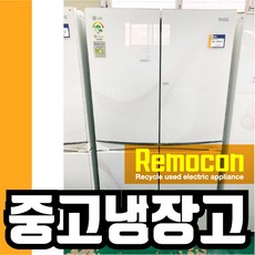 LG 910리터 양문형냉장고 매직스페이스 4도어 화이트 [중고냉장고], LG910매직4도어화