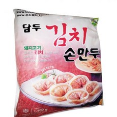 김치 손만두 담두 1.4KG(28Gx약50EA 식자재 장보기, 단품, 단품