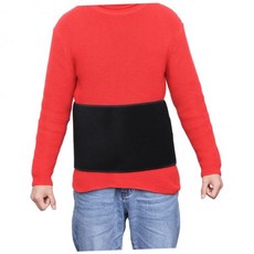 스포츠 허리 지지대 벨트 조절 가능 스트랩 통기성 백 보호 남녀 네오프렌 소재, 1개