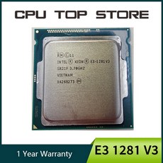 제온 7GHz V3 인텔 쿼드 E3 코어 1281 1150 프로세서 CPU LGA