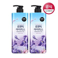 온더바디 로맨틱 아이리스 900g 바디워시, 2개