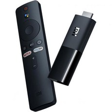 샤오미 Mi TV 공식 미국 버전 1GB RAM 8GB ROM 휴대용 스트리밍 미디어 플레이어 HD 재생 1080P HDR 넷플릭스 쿼드 코어 64비트 안드로이드 9.0 블루투 - 미디어플레이어장비