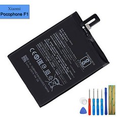 New 교체용 배터리 BM4E 호환가능한 with 샤오미 MI Pocophone F1 4000mAh w, 상세내용참조