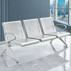 약국 의자 스틸 스테인레스 휴식 3 4인용 공항 라운지, 두꺼운 냉간압연강판(4인+중발)