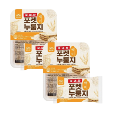 국산 포켓 누룽지 백미, 2개, 330g