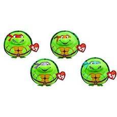 TY 4 대 닌자 돌연변이 거북이 비니는 Ballz 5 "세트 완료
