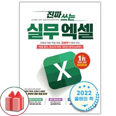 선물+진짜 쓰는 실무 엑셀 도서 책