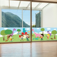 불투명시트지공룡