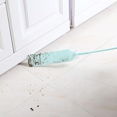 부직포 틈새 먼지 제거 쇼파 침대 가구 밑 바닥 빈틈 청소 걸레 밀대 M10595, 1개, 민트
