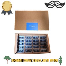  와이즐리 면도날 5중 면도기 리필 20개 SENS 