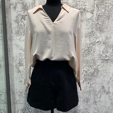 시슬리 루즈핏 뒷포인트 블라우스 SAWS08911
