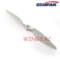 Gemfan APC 나일론 프로펠러 5050 6040 9045 1155 1365 RC 비행기용 소품 4 개, [12] 4pcs 10X7 inch, 4개