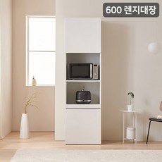 [삼익가구]마일 600 키큰 주방 렌지대장, 화이트