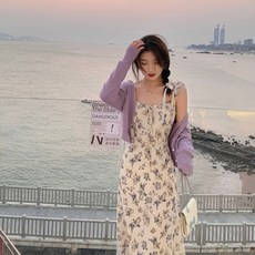 쉬폰원피스 호텔델루나 모조에스핀 잇미샤 써스데이아일랜드