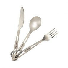  노르디스크 아웃도어 커트러리 세트 티타늄제 Cutlery, 포크 숟가락 세트 