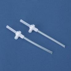 에디슨 베이비 흘림방지 빨대컵 리필빨대 세트 2개입, 투명, 1세트, 127ml