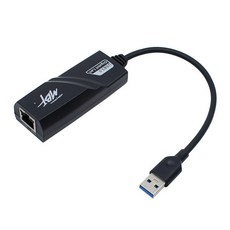 엠비에프 MBF-GLAN30BK 유선 랜카드 블랙 (USB 1000Mbps), 단일상품