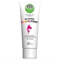 리케이 비비 애니멀 칼라스토리 반려동물용 염색제 150ml, 연그린, 1개
