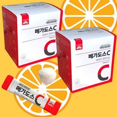 고려은단 메가도스C 3000 스틱 2박스(200일분), 100포, 2박스, 3000mg