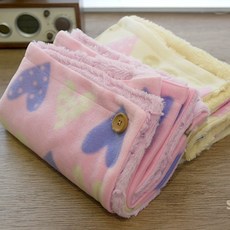 르슈크레 허리 무릎 어깨 단추 담요 낮잠이불 블랭킷, 옵션선택, 베이지