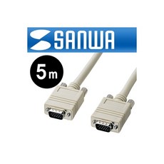  SANWA 고급형 RGB 모니터 케이블 New 5m, 상세페이지 참조, 상세페이지 참조 