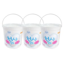 천사점토 벌크 아동용 점토, 800g 3개입