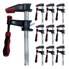 모칸도 F형 클램프 L형 6인치 150mm 목공용, 10개, 일반형