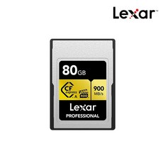 [LEXAR] 렉사 CFexpress Type A CARD 80GB, 1GB, 단품없음