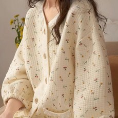 누빔잠옷 TOP01