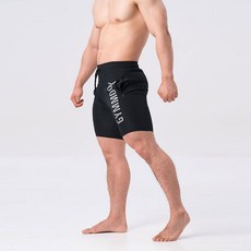 남자실크반바지