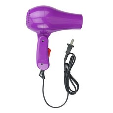 무선드라이기 무선 헤어 드라이어 강아지 고양이 드라이기 AC 220V 블로우 850W 여행용 소형 송풍기 접이식 휴대용 484EA 9, 02 Purple_01 US