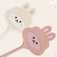 한빛몰 깡총토끼파리채 모기채 옛날파리채 손파리채 아날로그 모기채, 토끼 화이트
