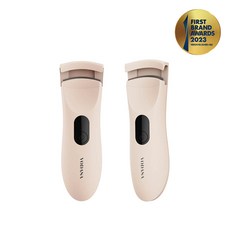 보다나 글램파워 롱래스팅 히팅뷰러 3종, 파우더핑크