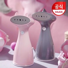 한경희생활과학 핸디 스팀 다리미 캣앤샤크 MI-300, 캣(핑크)