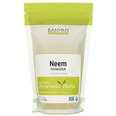 Banyan Botanicals Neem Powder - USDA Organic - Spice Jar Azadirachta indica - Ayurvedic Herb for Skin & Blood, 본문참고, Size = 8 Ounce (Pack of 1)