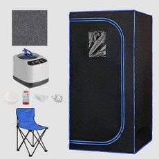 호일 바디 탱크 해독 스타일 패밀리 사우나 프리 목욕 룸 알루미늄 훈증 기구 기계, 90x90x140, 1개